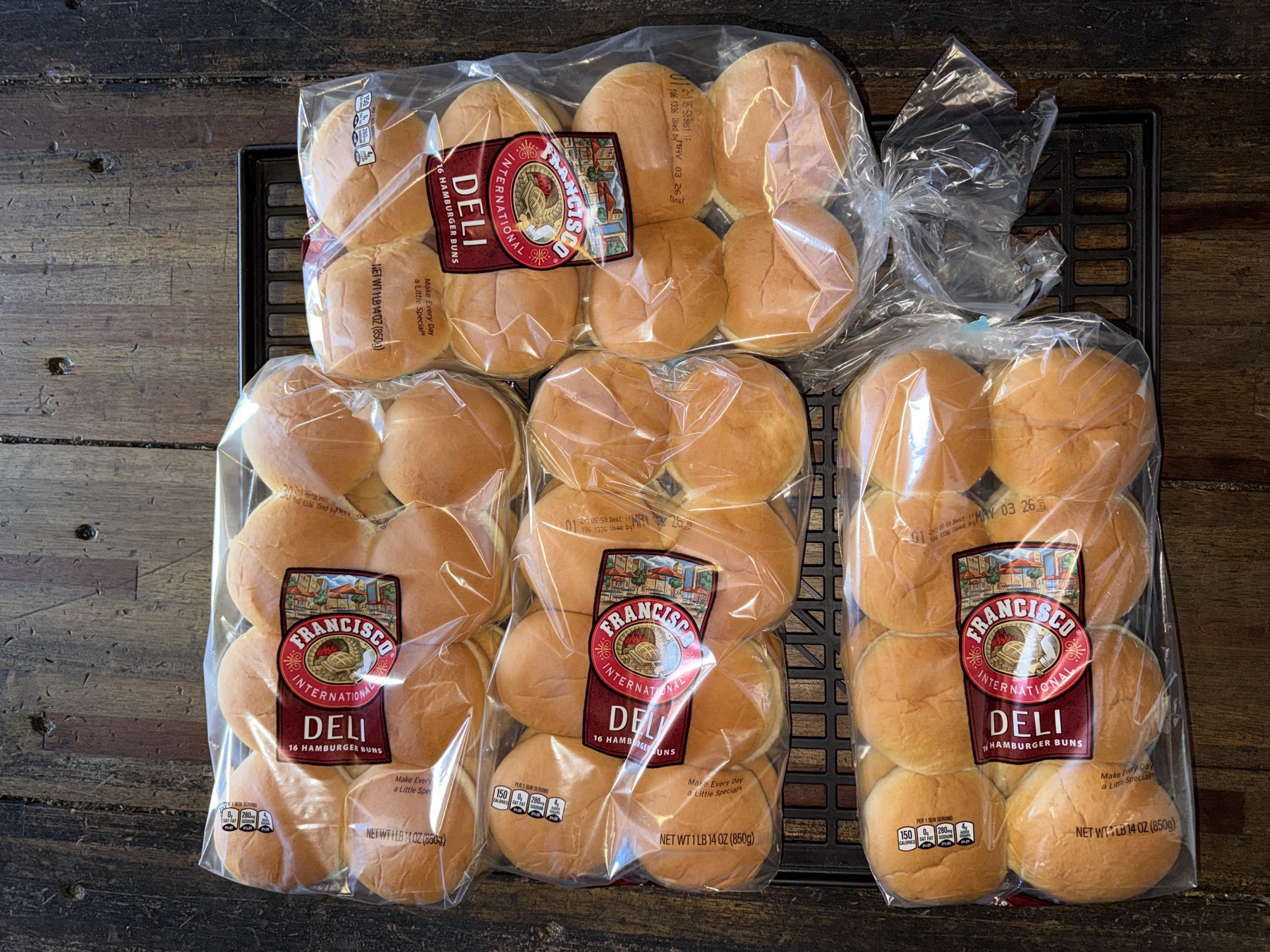 White sandwich bread loaves